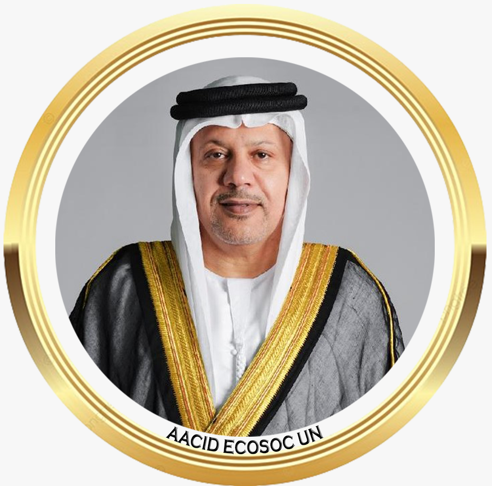 سعادة الشيخ عبدالله راشد محمد سيف الشرقي  سفير النوايا مستشار الشؤون الدولية للمجلس لدى UN  -- His Excellency Sheikh Abdullah Rashid Mohammed Saif Al Sharqi  Ambassador of Intent, Advisor for International Affairs of the AACID to the UN